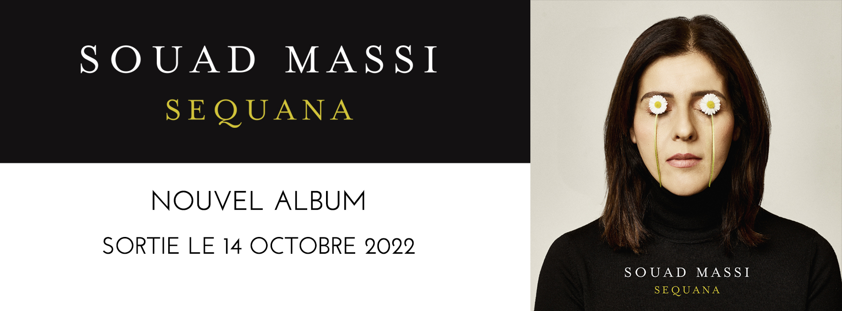 Souad Massi – Bannière FB album Sequana